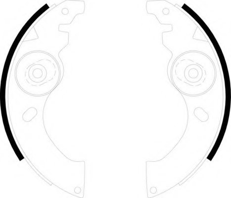 FERODO FSB601 Brake Shoe Set